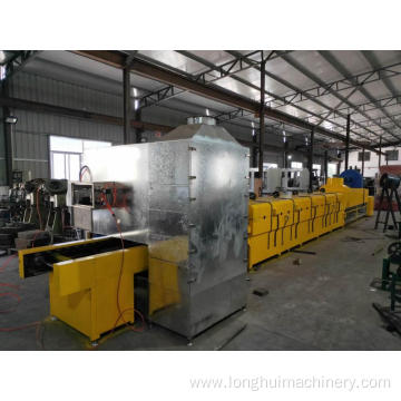 Glue spraying line for disk